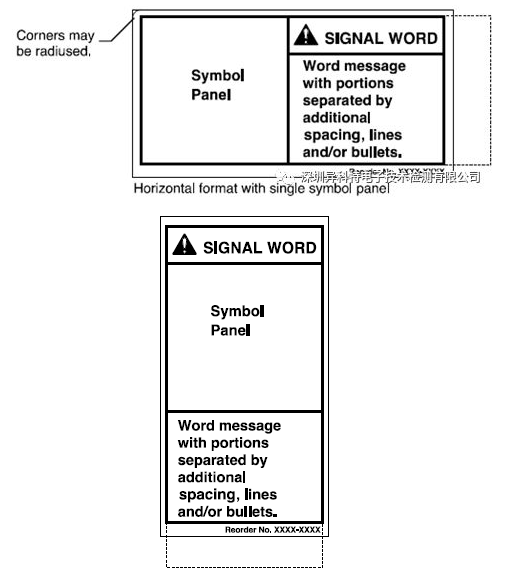 Hazard warning labels for SEMI S2